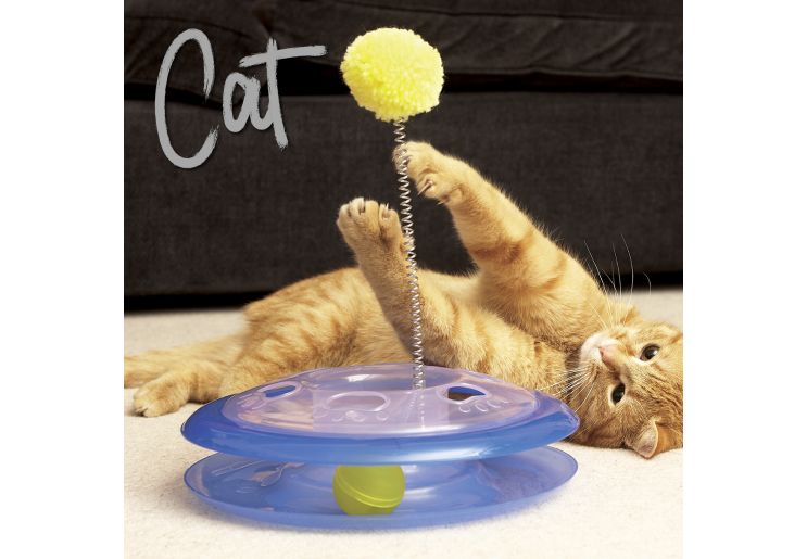 ACTICAT BALL CHASE CAT TOY