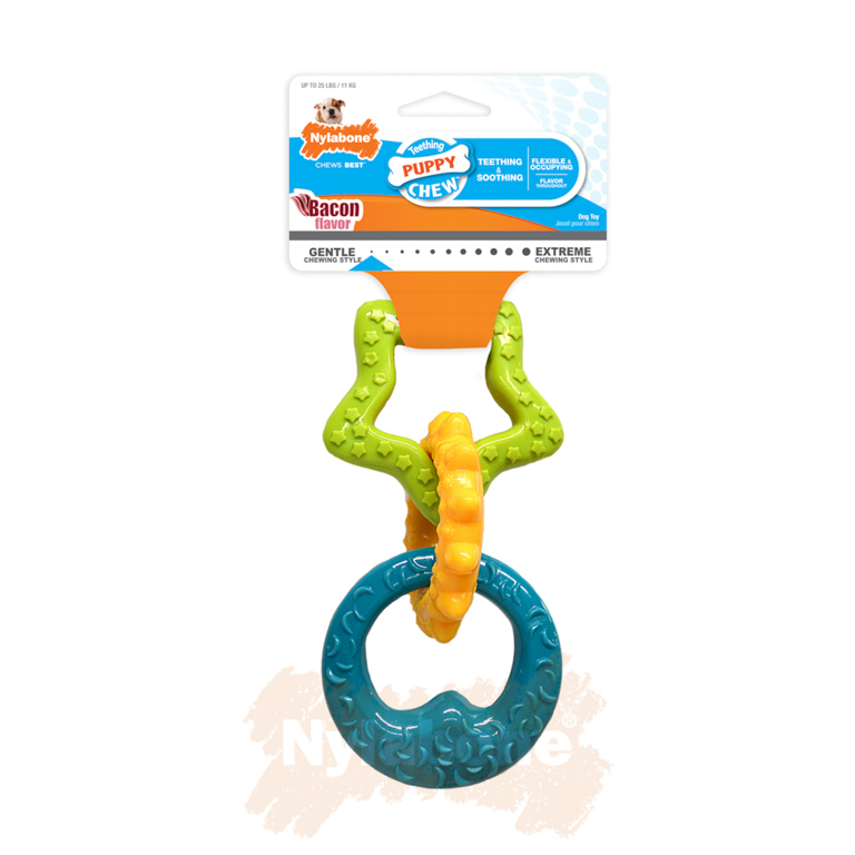 NYLABONE PUPPY TEETHING RINGS