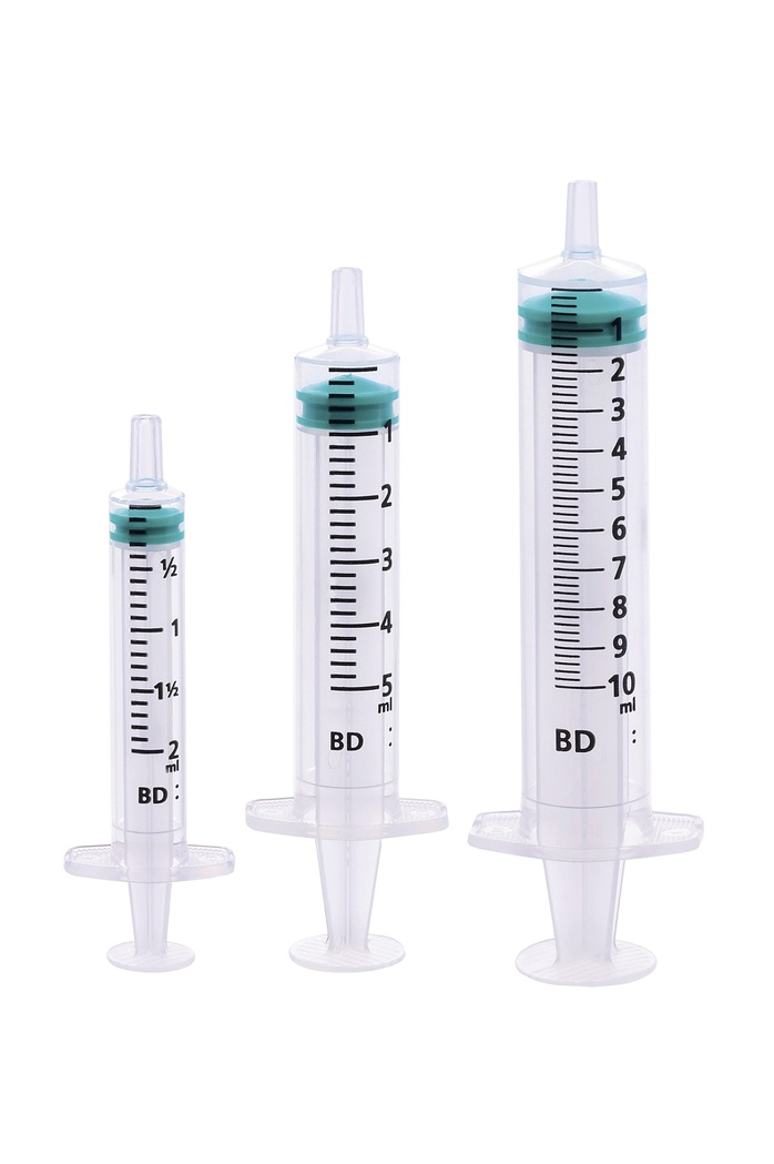 BD Emerald 3 Part Syringes