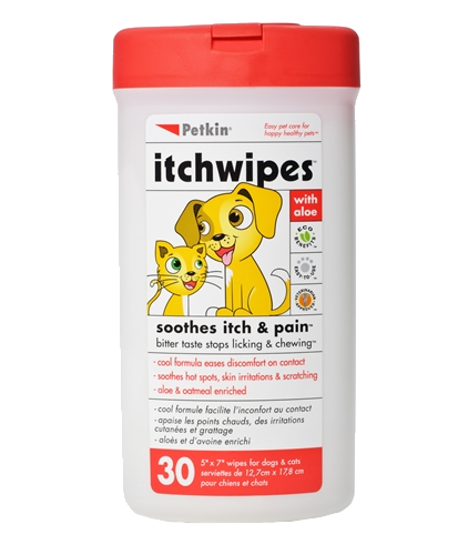 PETKIN ITCH WIPES