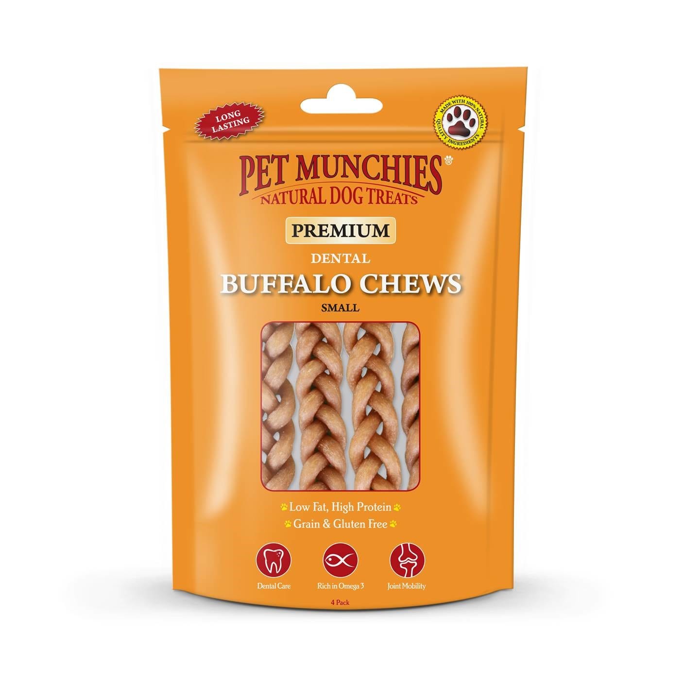 Pet Munchies Dental Buffalow Dog Chews