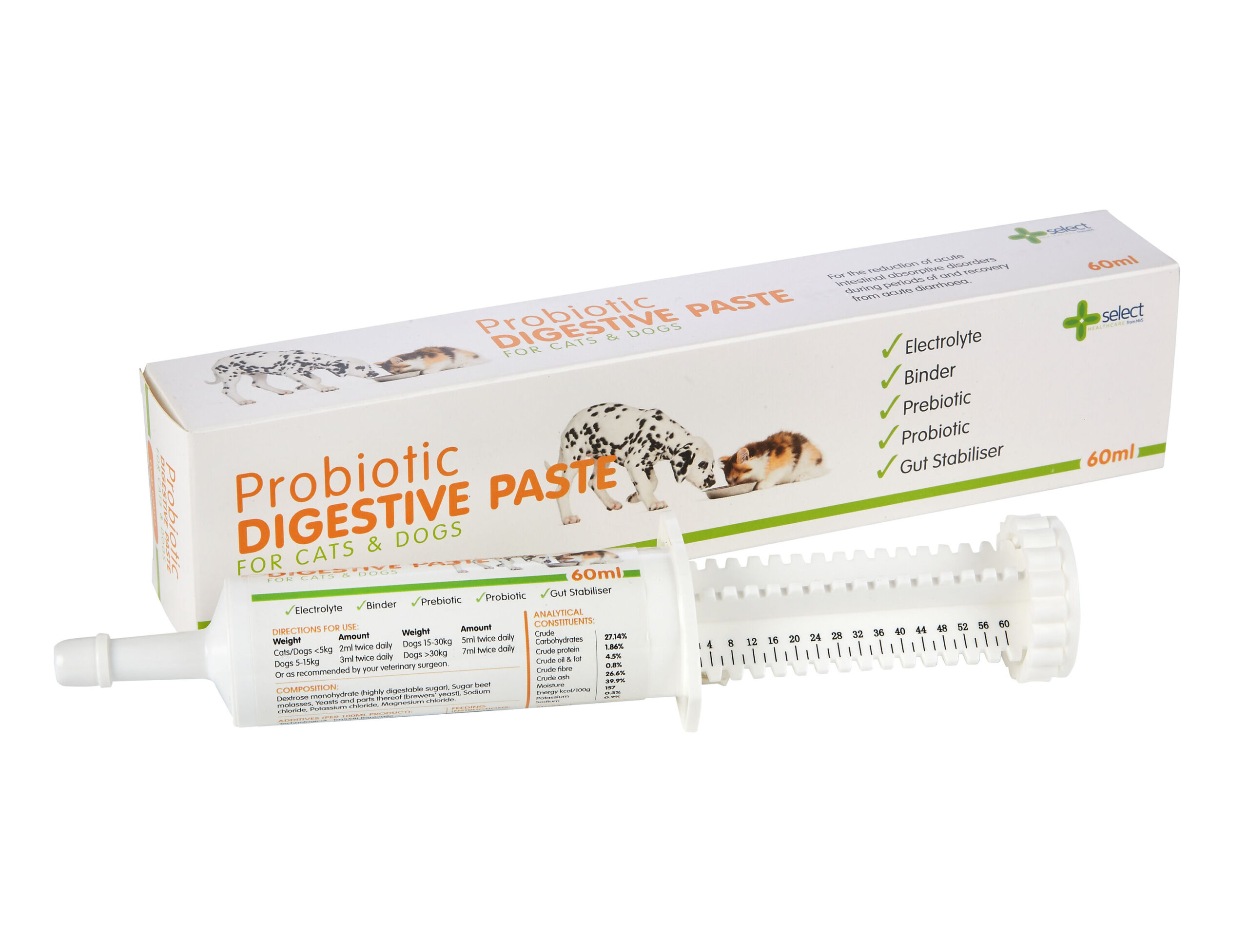 Probiotic Digestive Paste for Cats & Dogs