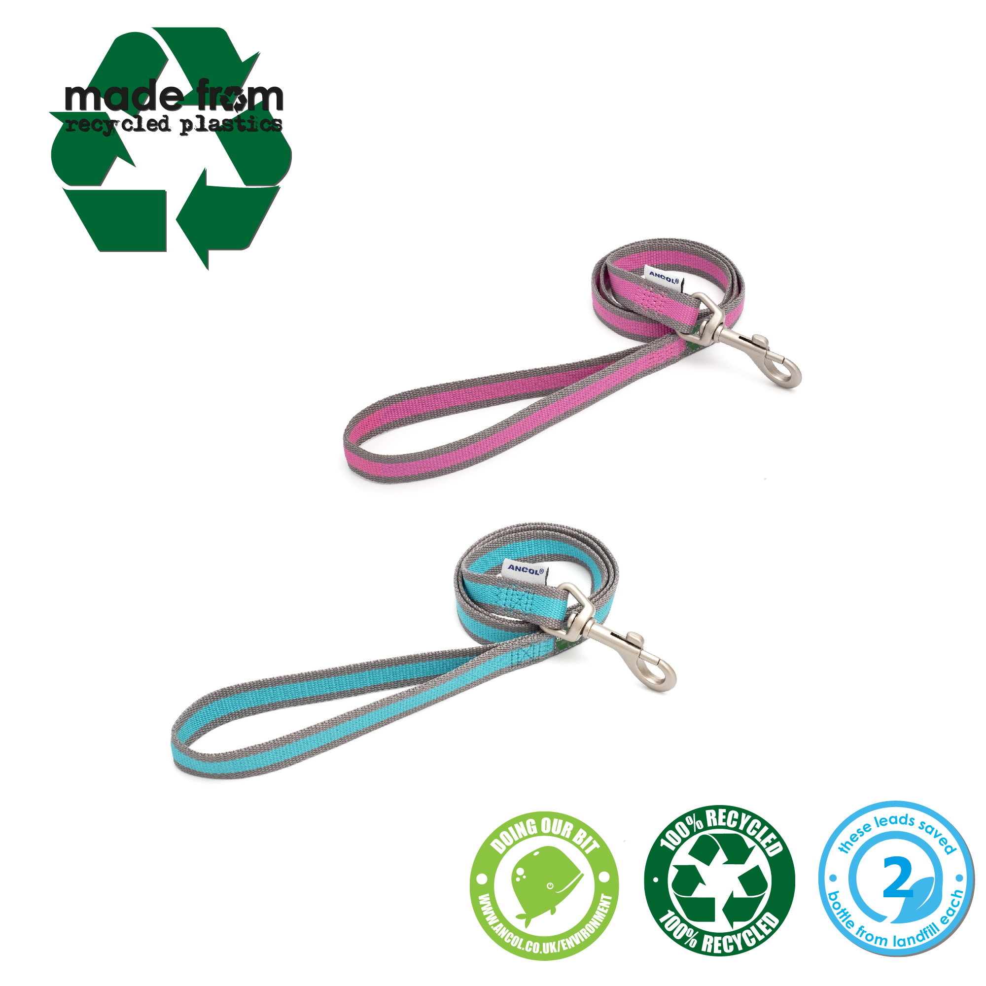 Dog Lead Made From Recycled Plastic