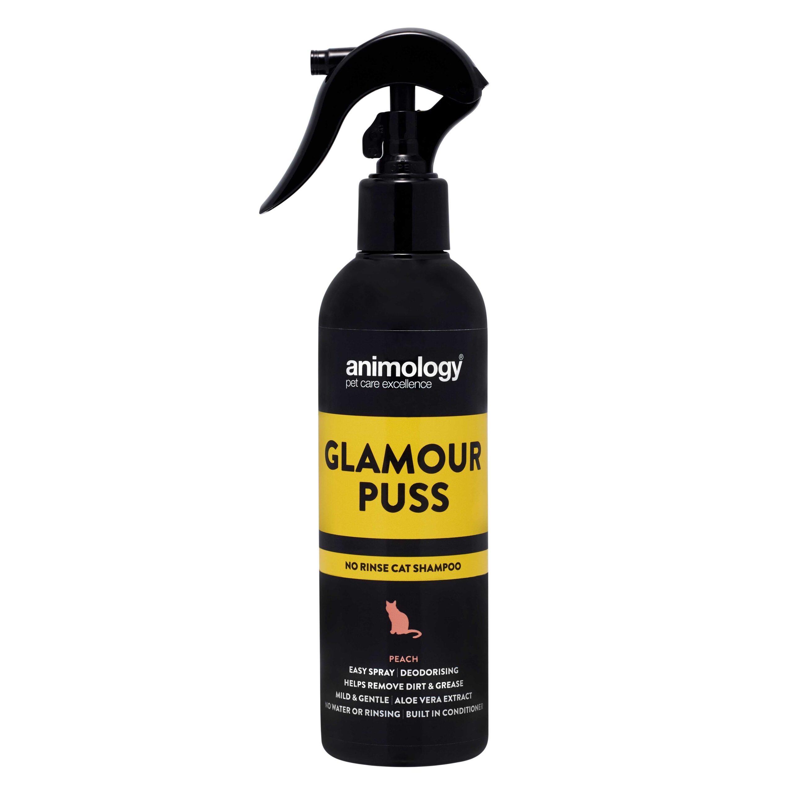 Animology Glamour No-Rinse Cat Shampoo