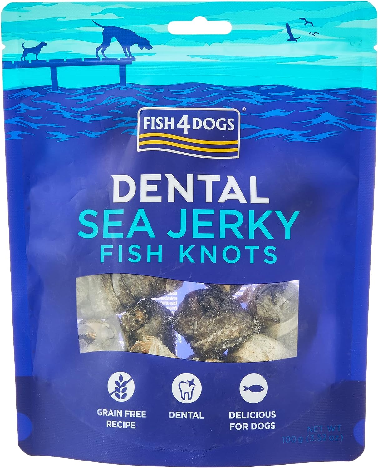 FISH4DOGS Sea Jerky Fish Knots