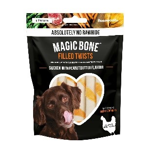 Magic Bone Twists Rawhide Free