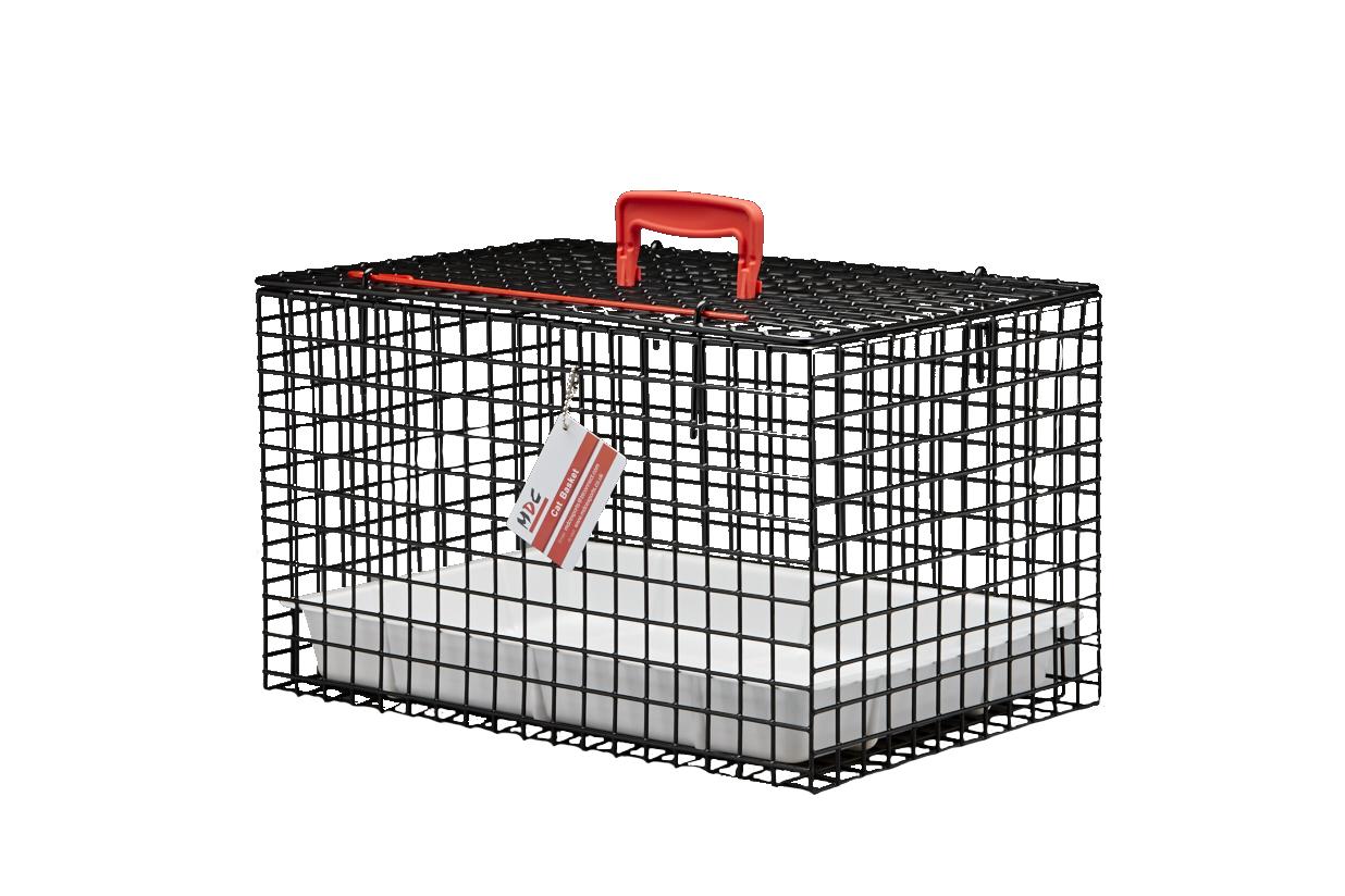 Wire Cat Basket (Black)