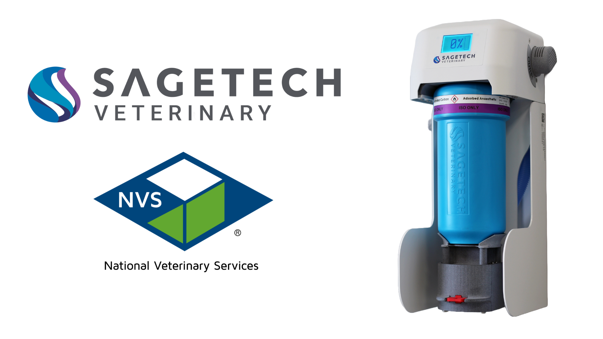SageTech Veterinary and NVS partner to advance sustainable anaesthesia solutions across the UK