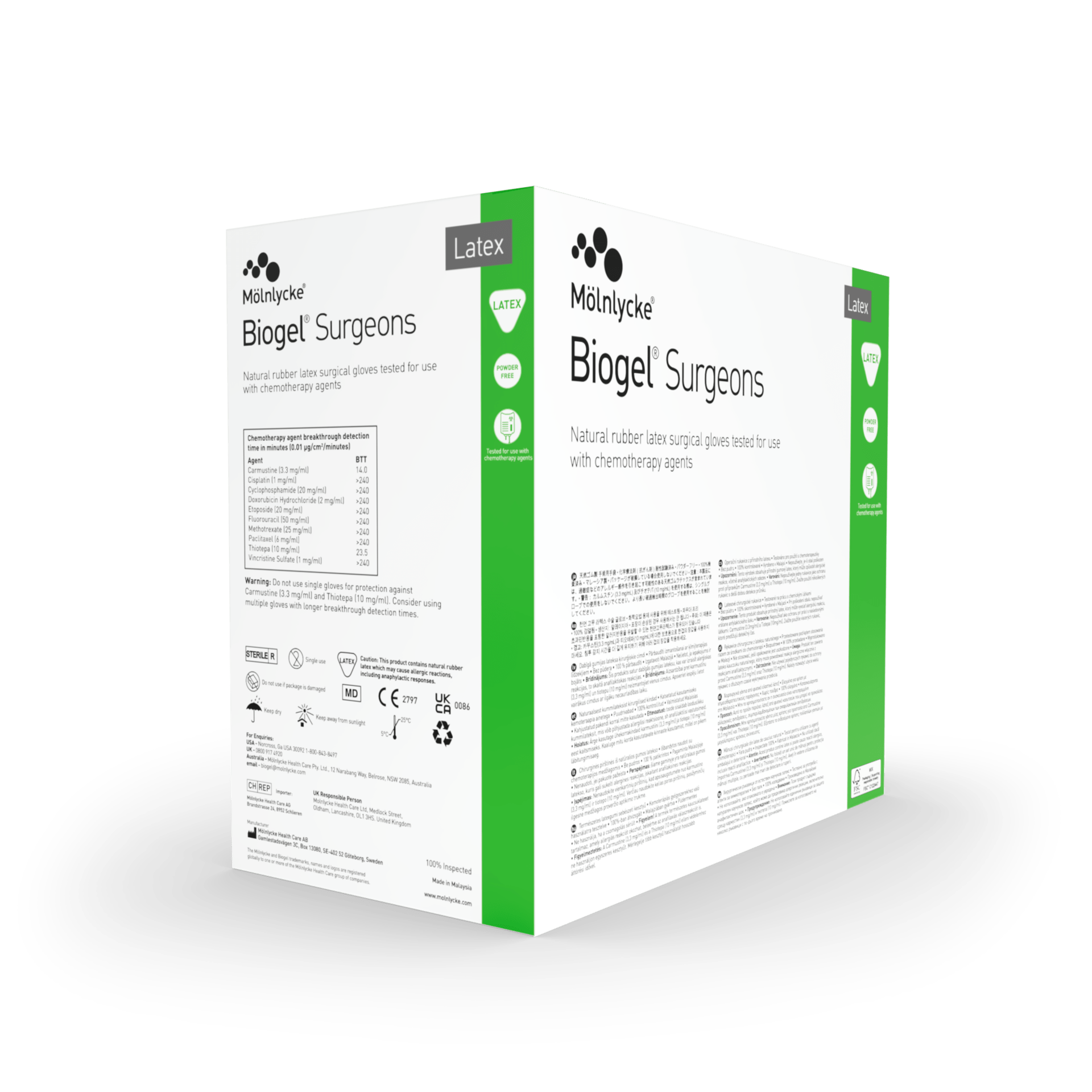 BIOGEL Latex Surgeons Gloves